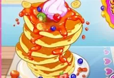 Cooking Games, Sweetest Pancake Challenge, Games-kids.com