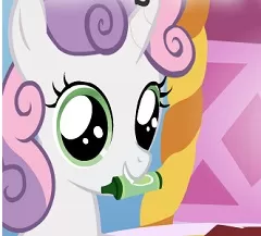 My Little Pony Games, Sweetie Belle Magic  Coloring, Games-kids.com