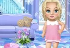 Frozen  Games, Take Care of Baby Elsa, Games-kids.com