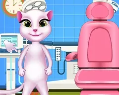 Play free Talking Angela Eye Treatment - Talking Friends Games - Games ...