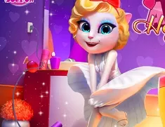 Talking Friends Games, Talking Angela Hollywood Makeover, Games-kids.com