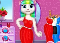 Talking Friends Games, Talking Angela Hot Date, Games-kids.com