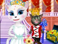 Talking Friends Games, Talking Angela Queen, Games-kids.com