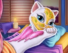 Talking Friends Games,  Talking Angela Spa Day, Games-kids.com