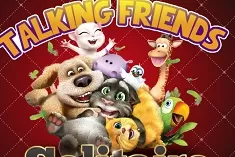 Talking Friends Games, Talking Friends Solitaire, Games-kids.com