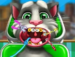 Talking Friends Games, Talking Tom Dentist Visit, Games-kids.com