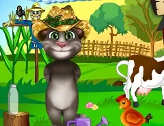 Talking Friends Games, Talking Tom Farmer, Games-kids.com