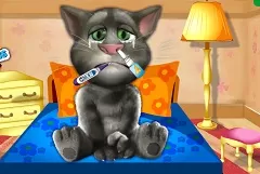 Talking Friends Games, Talking Tom Flu, Games-kids.com