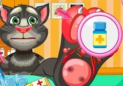 Talking Friends Games, Talking Tom Foot Doctor, Games-kids.com