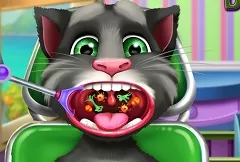 Talking Friends Games, Talking Tom Throat Care, Games-kids.com