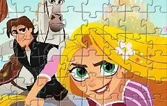 Rapunzel Games, Tangled Before Ever After Characters Puzzle, Games-kids.com