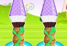 Cooking Games, Tangled Tower Cupcake, Games-kids.com