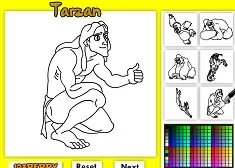 Tarzan Games, Tarzan Coloring, Games-kids.com