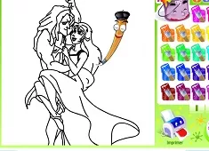 Tarzan Games, Tarzan Coloring 2, Games-kids.com