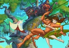 Tarzan Games, Tarzan Hidden Objects 2, Games-kids.com