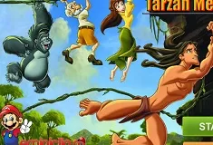 Tarzan Games, Tarzan Memory Cards, Games-kids.com