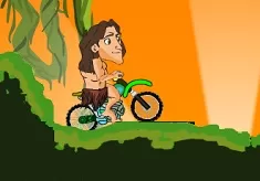 Tarzan Games, Tarzan Motorcycle Ride, Games-kids.com