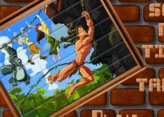 Tarzan Games, Tarzan Sort My Tiles, Games-kids.com