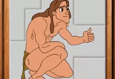 Tarzan Games, Tarzan Sort My Tiles 2, Games-kids.com