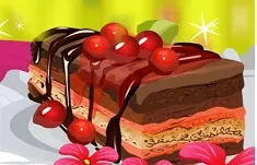 Cooking Games, Tasty Cherry Cake, Games-kids.com