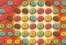 Cooking Games, Tasty Donut Match 3, Games-kids.com