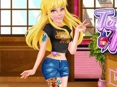 Girl Games, Tattoo Party, Games-kids.com