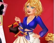 Dress Up Games, Taylor Fashionista on the Cover, Games-kids.com