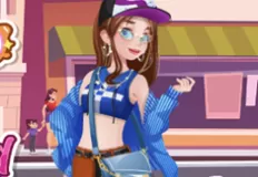 Dress Up Games, Teen Casual Street, Games-kids.com