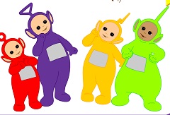 Teletubbies Shapes Game