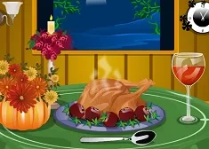 Decoration Games, Thanksgiving Turkey Feast, Games-kids.com