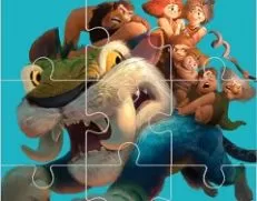 Dawn of the Croods Games, The Croods Jigsaw, Games-kids.com