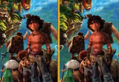 Dawn of the Croods Games, The Croods Spot the Differences, Games-kids.com