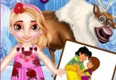 Frozen  Games, The Day of Baby Anna, Games-kids.com