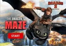 Boys Games, The Dragon Maze, Games-kids.com