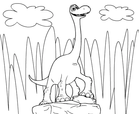 The Good Dinosaur Games, The Good Dinosaur Arlo Coloring , Games-kids.com