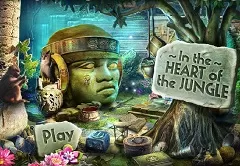 Hidden Objects Games, The Heart of the Jungle, Games-kids.com