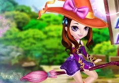 Witch Games, The Little Magician Learning Magic, Games-kids.com