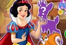 Snow White Games, The Little Pet Shop in the Woods, Games-kids.com