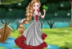 Rapunzel Games, The Long Hair Rapunzel Dress Up, Games-kids.com