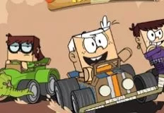 The Loud House Games, The Loud House Extreme Cardboard Racing, Games-kids.com