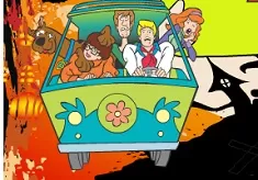 Scooby Doo Games, The Mistery Machine Ride, Games-kids.com