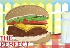 Cooking Games, The Perfect Hamburger, Games-kids.com