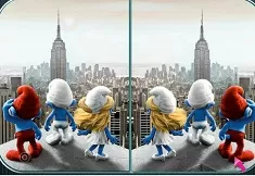 Smurfs Games, The Smurfs Spot the Differences, Games-kids.com