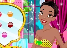 Princess and the Frog Games, Tiana Prom Make Up, Games-kids.com