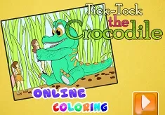 Tinkerbell Games, Tick Tock the Crocodile, Games-kids.com