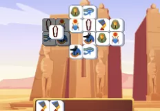 Mahjong Games, Tiles of Egypt, Games-kids.com