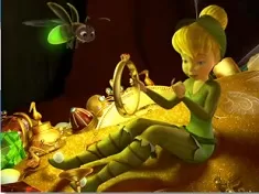 Tinkerbell Games, Tinkerbell and Blaze Puzzle, Games-kids.com