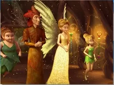 Tinkerbell Games, Tinkerbell and Fairies Puzzle, Games-kids.com