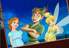 Tinkerbell Games, Tinkerbell and Peter Pan Coloring, Games-kids.com