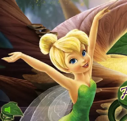 Tinkerbell Games, Tinkerbell and the Fairies Puzzle , Games-kids.com